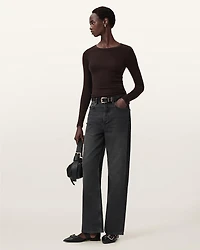 Rina Long Sleeve Crew Neck T-Shirt