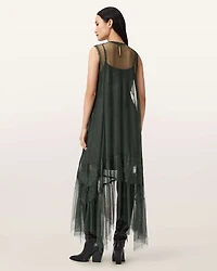 Clara Mesh Midi Dress