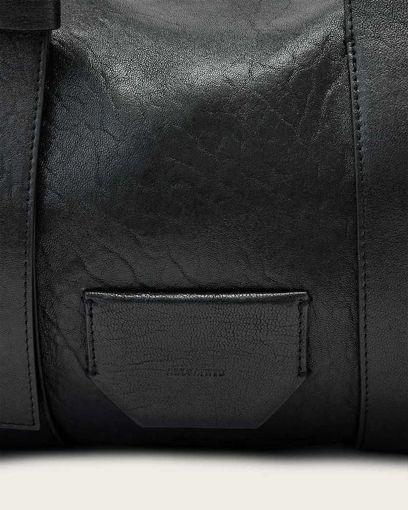 Ares Grain Leather Shoulder Bag