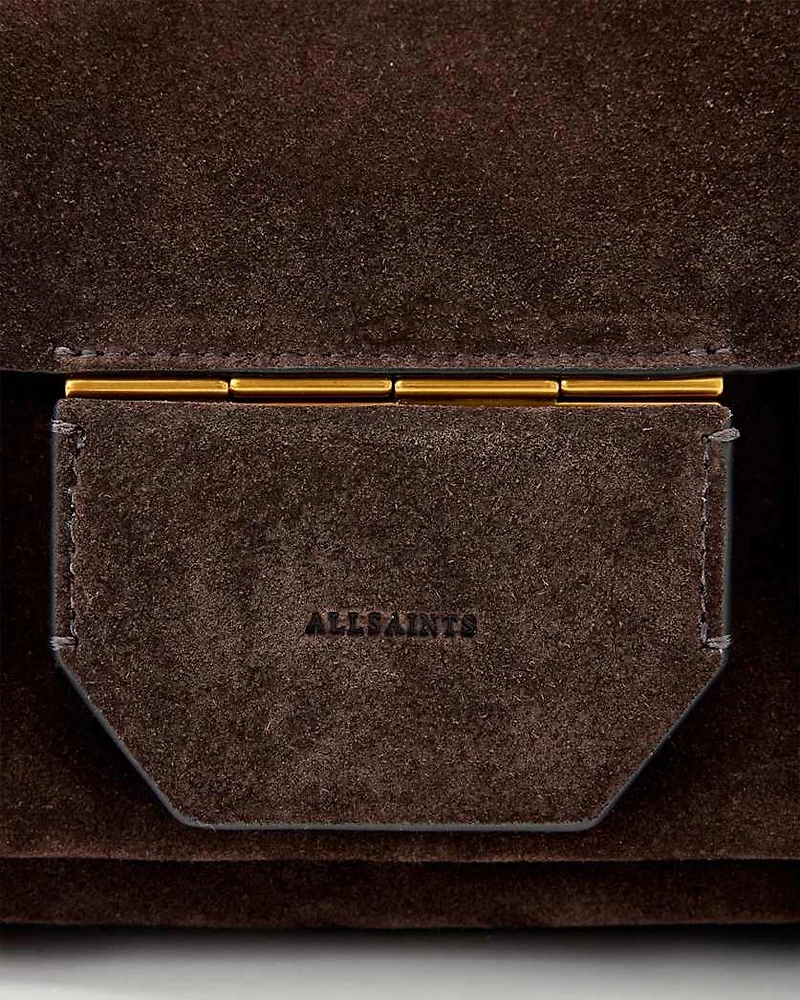 Ursa Mini Suede Crossbody Bag