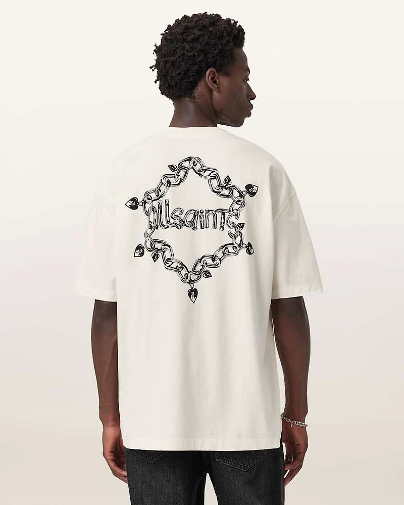 Drip Short Sleeve Oversized T-Shirt