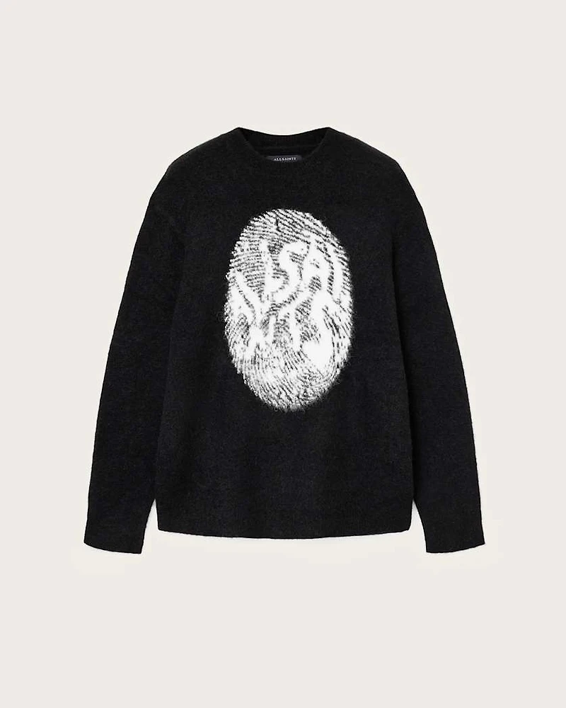 Ridges Oversized Graphic Jumper