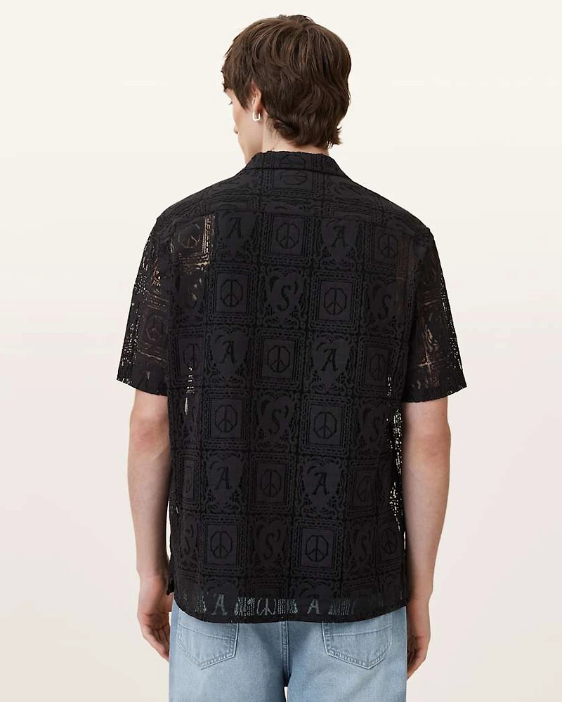 Netley Short Sleeve Lace Shirt