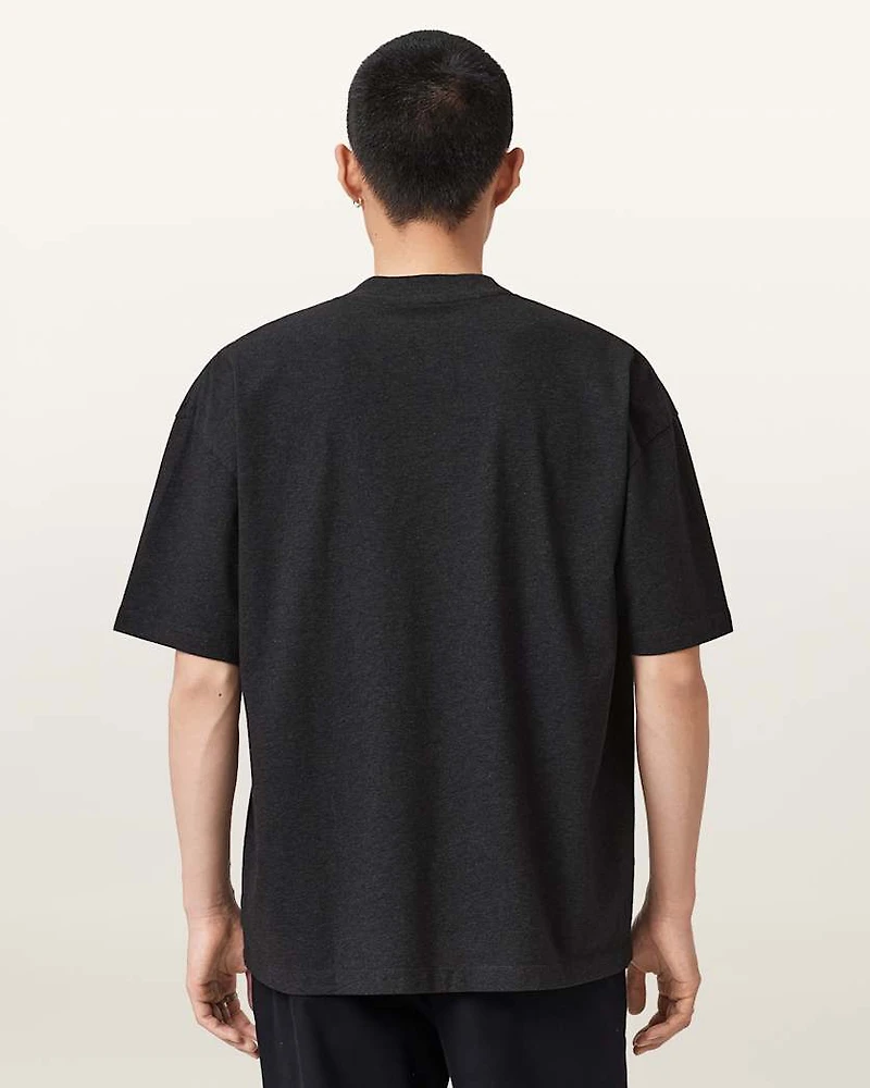 Xander Flocked Logo Oversized T-Shirt