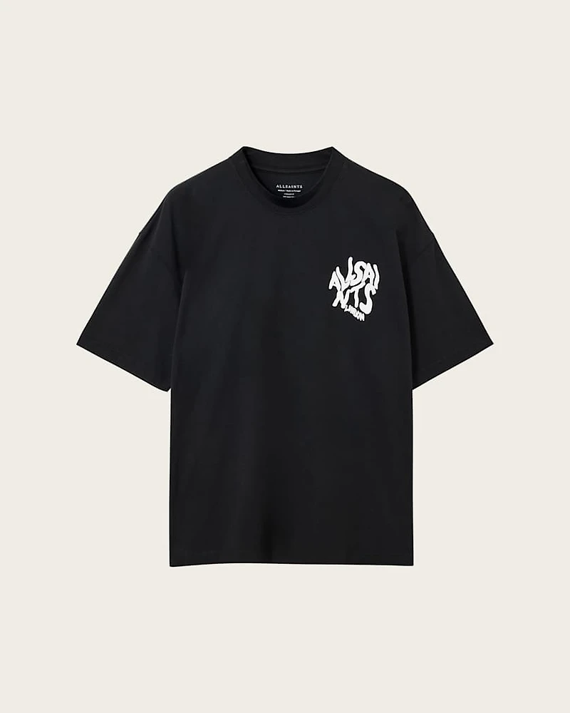 Orlando Logo Print Oversized T-Shirt