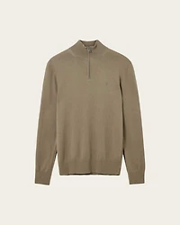 Kilburn Zip Funnel Neck Ramskull Jumper