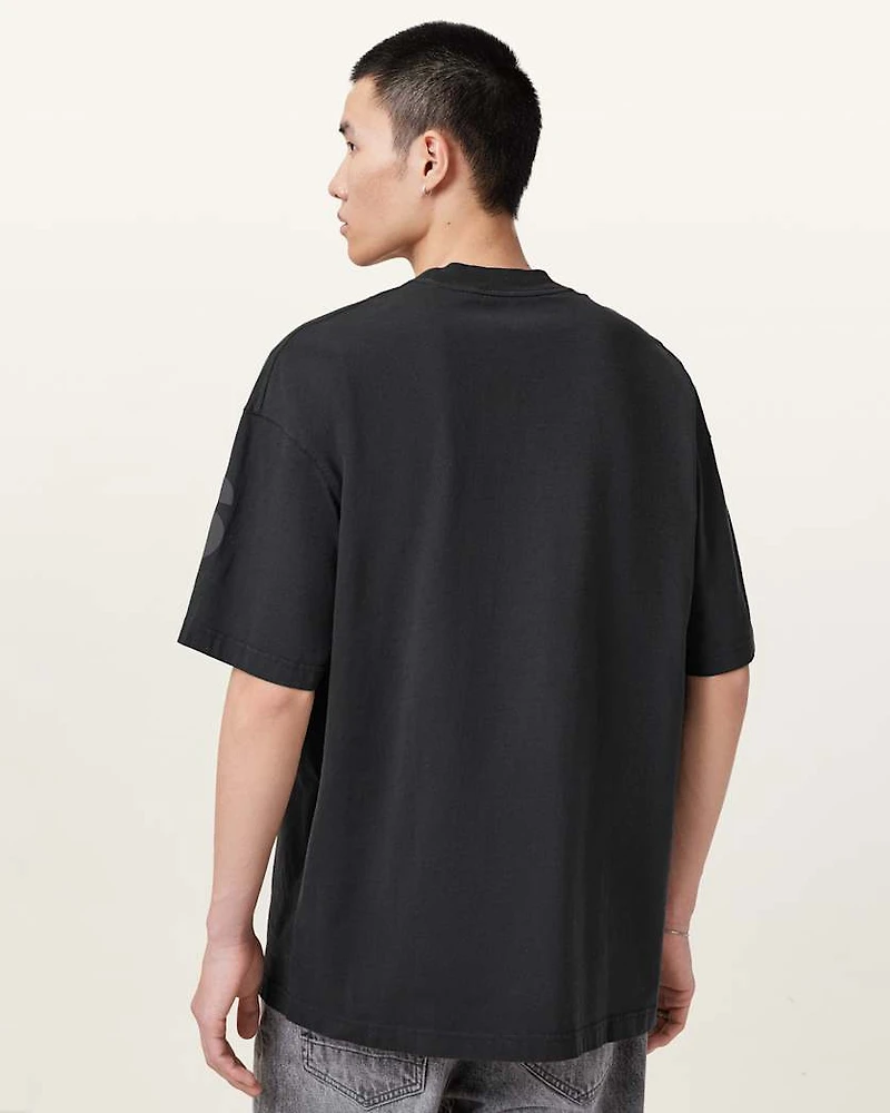 Biggy Oversized Logo Print T-Shirt