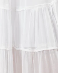 Eva Tiered Midi Skirt