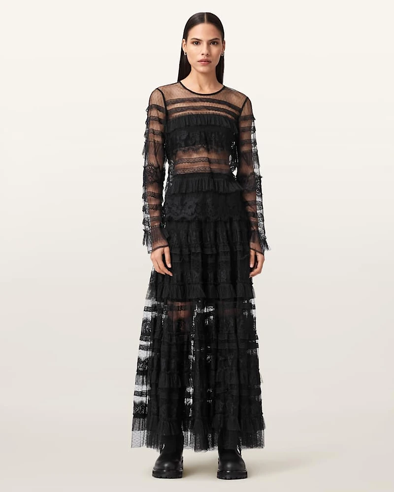 Arlea Tulle Lace Top
