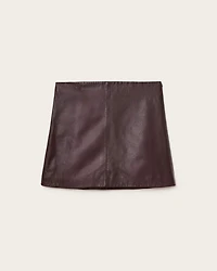 Renai Leather Mini Skirt