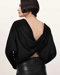 Julieana Reversible Wrap Jumper