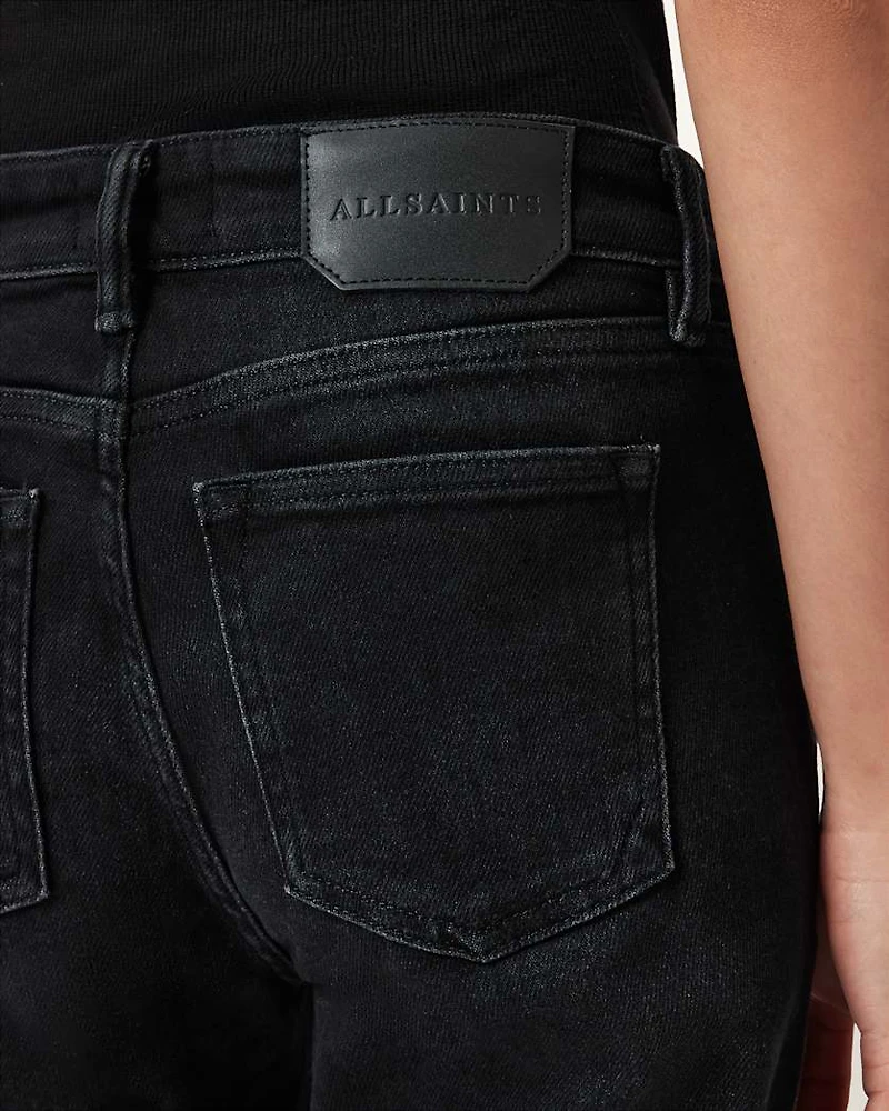 Haldan Slim Bootcut Denim Jeans