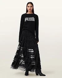 Punk Crew Neck Jumper