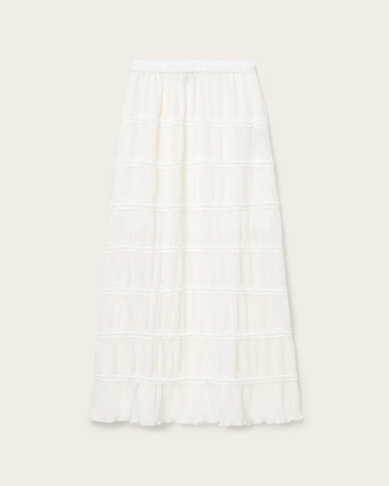 Lila Tiered Midi Skirt