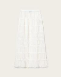 Lila Tiered Midi Skirt