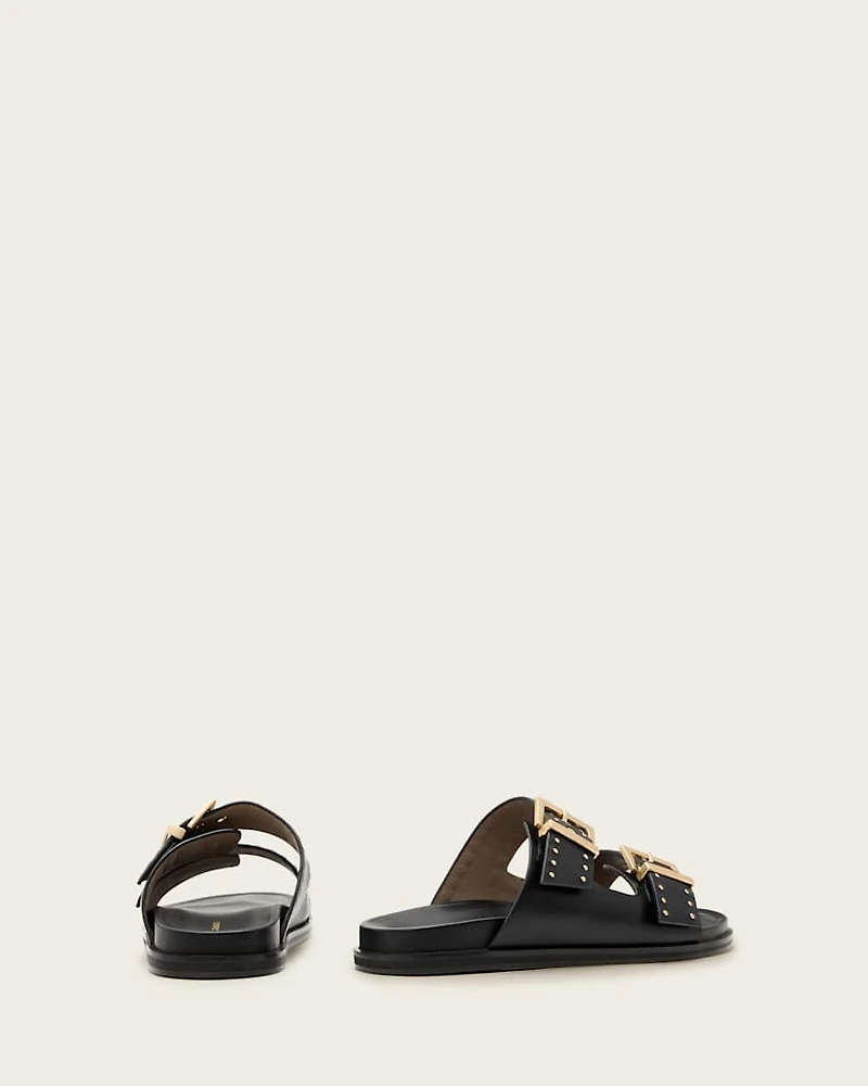 Magda Studded Leather Sandals