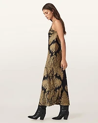 Bryony Paisley Slip Dress