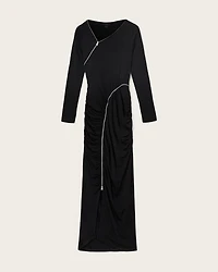 Elsie Zipper Maxi Dress