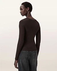 Rina Long Sleeve Crew Neck T-Shirt