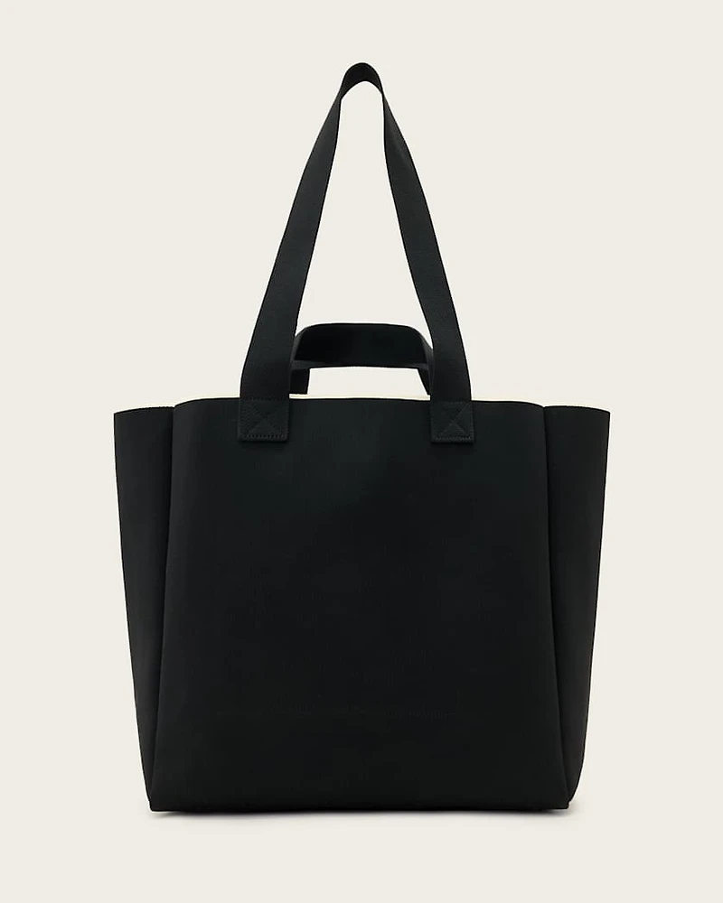 Izzy Heart Large Knitted Tote Bag