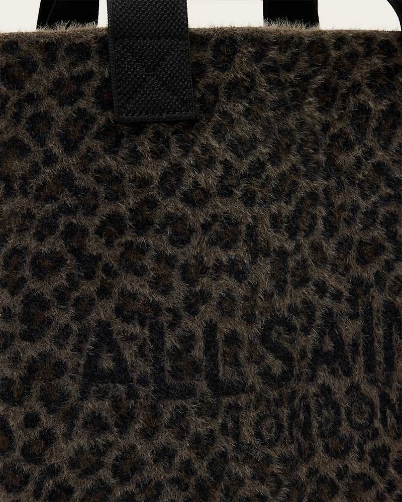 Izzy Leopard Large Tote Bag