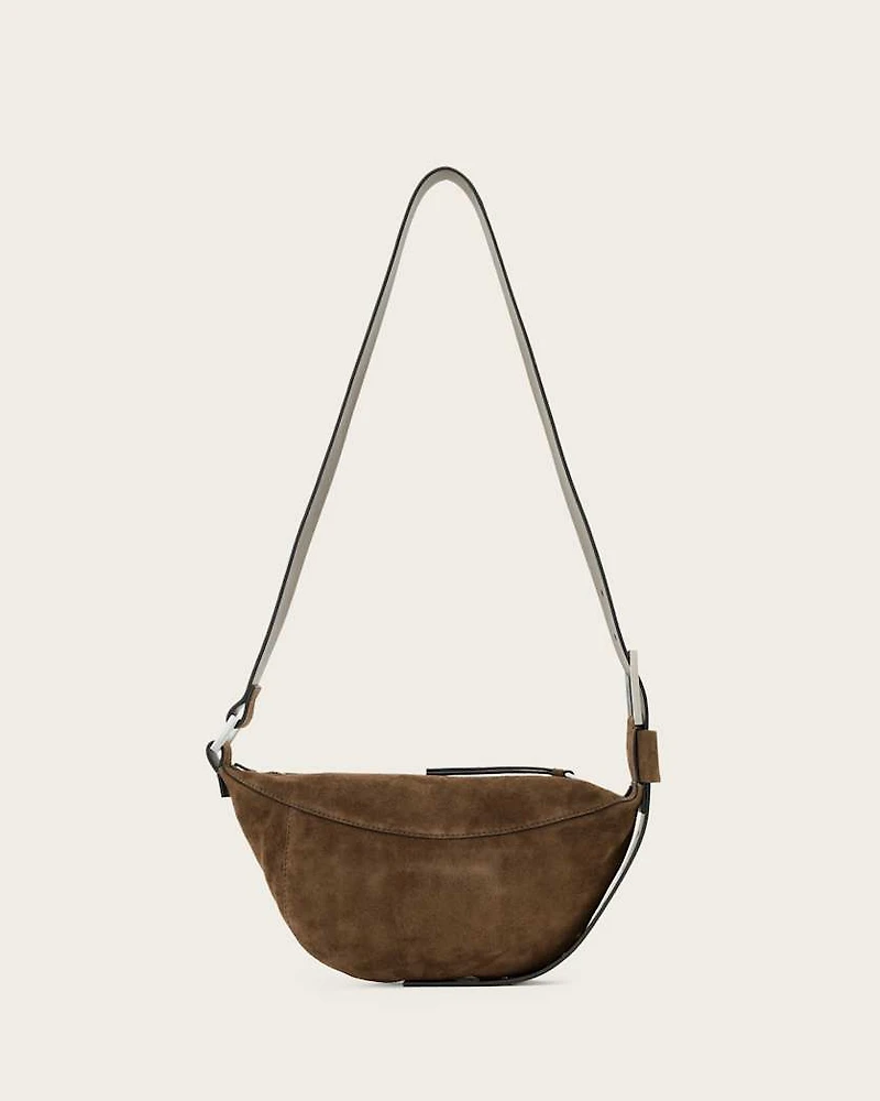Luna Slouchy Suede Crossbody Bag