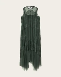 Clara Mesh Midi Dress