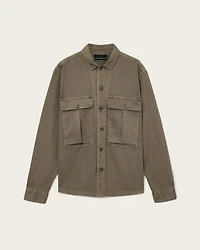 Albyn Long Sleeve Cotton Shirt