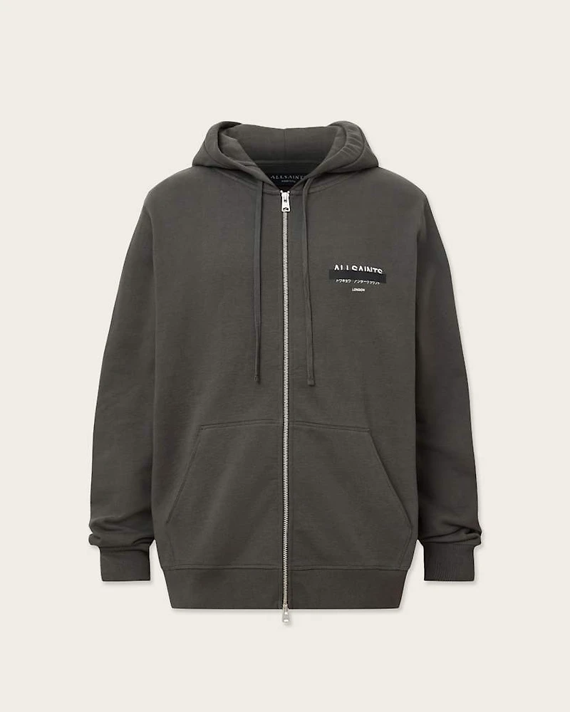 Redact Zip Up Hoodie