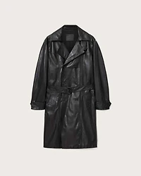 Kellett Leather Trench Coat