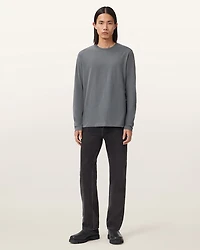 Brace Brushed Cotton Long Sleeve T-Shirt