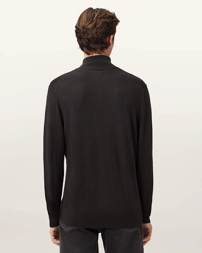 Kilburn Zip Funnel Neck Ramskull Jumper