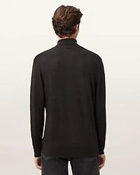 Kilburn Zip Funnel Neck Ramskull Jumper