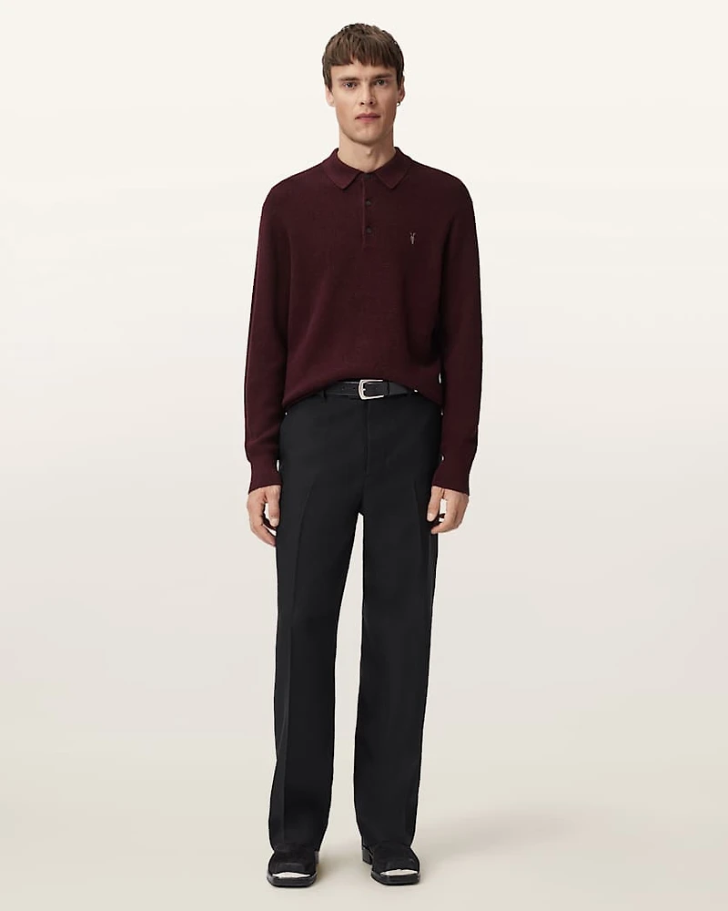 Aspen Long Sleeve Polo Shirt