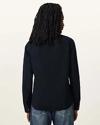 Gleason Press Stud Ramskull Denim Shirt
