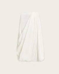 Nia Draped Midi Skirt