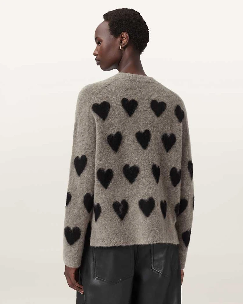 Amora Jacquard Brushed Jumper