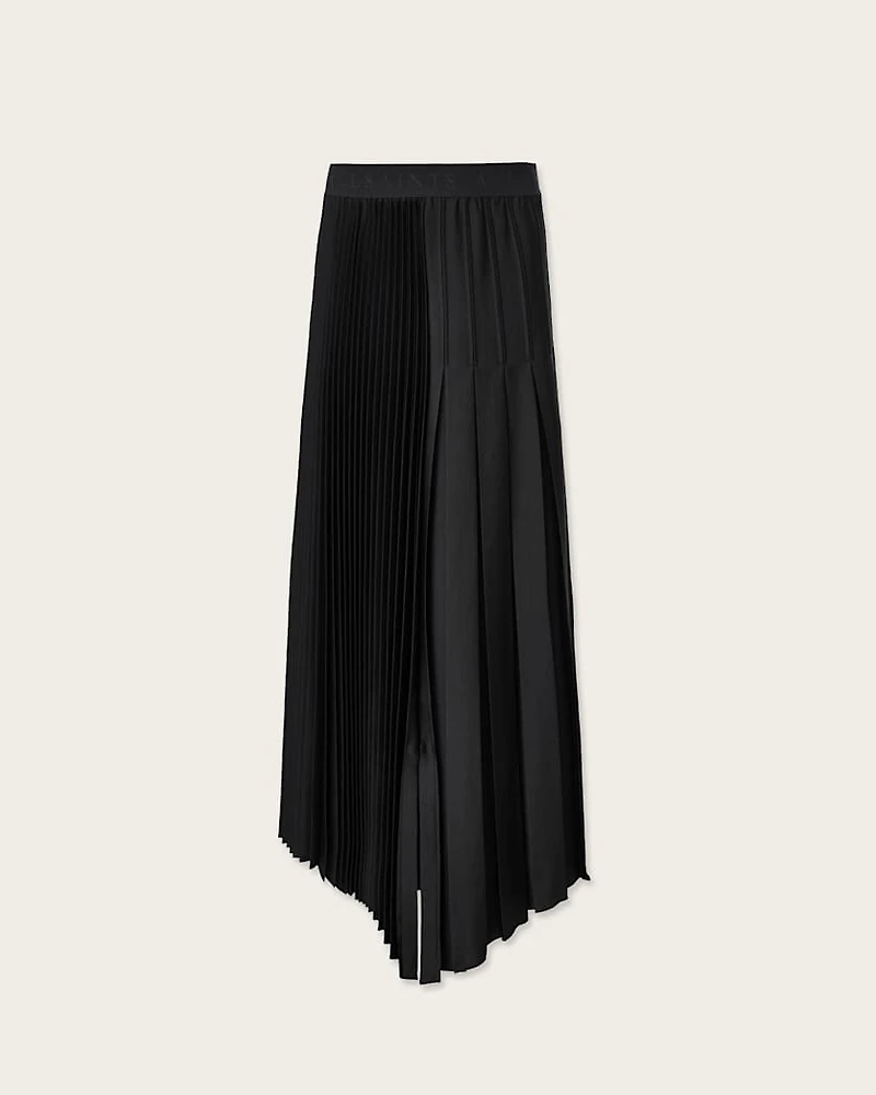 Jax Pleated Midi Skirt