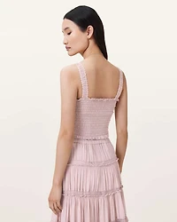 Talia Lace Cropped Top