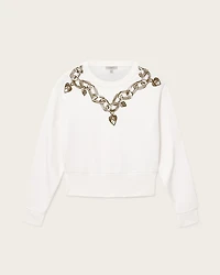 Drip Separo Embellished Sweatshirt