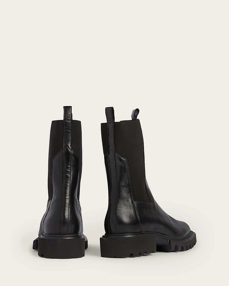Hallie Leather Boots