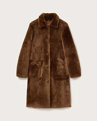 Serra Reversible Shearling Coat