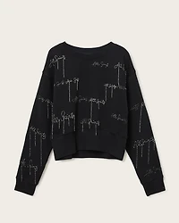 AllSaints Embellished Separo Sweatshirt