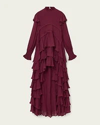 Cavarly Tiered Ruffle Maxi Dress