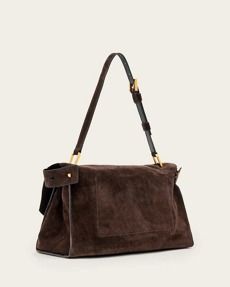 Ursa Suede Satchel Bag