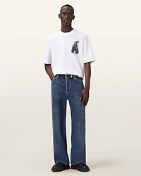 Defiance Oversized Graphic T-Shirt