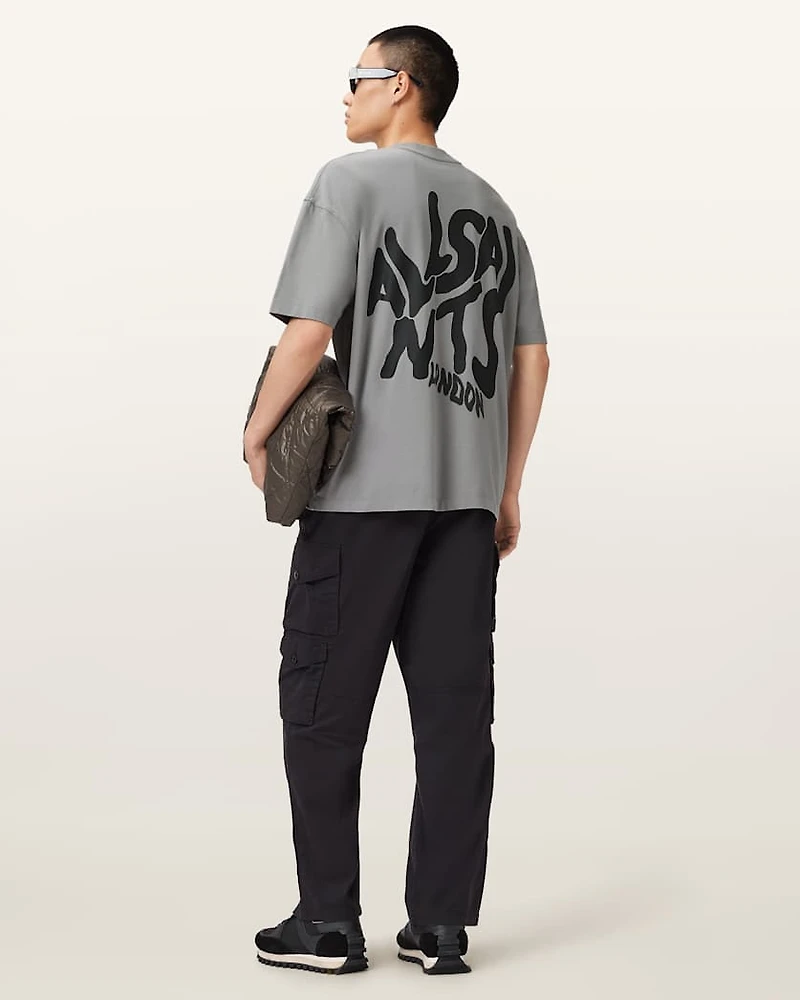 Orlando Logo Print Oversized T-Shirt