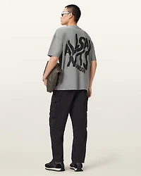 Orlando Logo Print Oversized T-Shirt