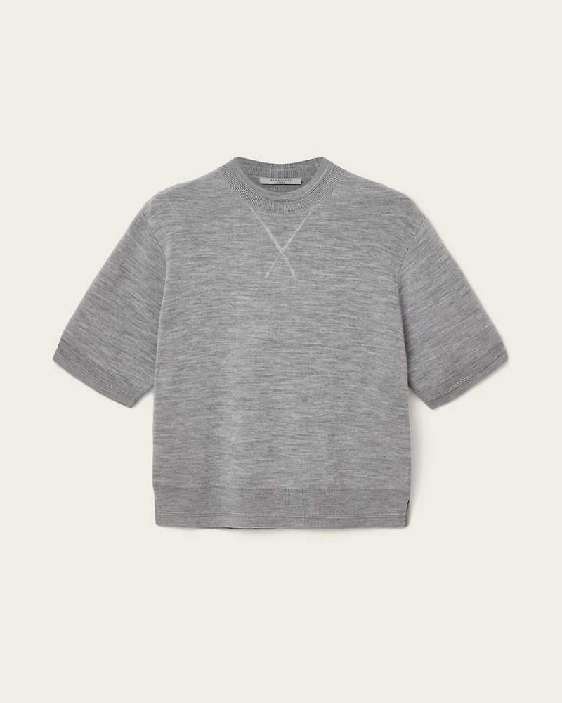 Nika Relaxed Wool T-Shirt
