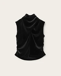 Tia Velvet Sleeveless Top